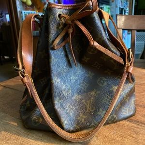 Vintage Louis Vuitton Noe Drawstring Bag